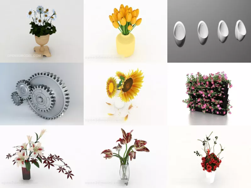 Top 10 Arrangement 3D Models for Rendering Most Recent 2022