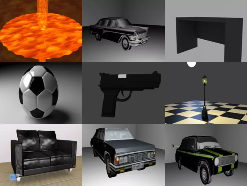 Top 10 Blender Black 3D Models for Rendering Most Recent 2022