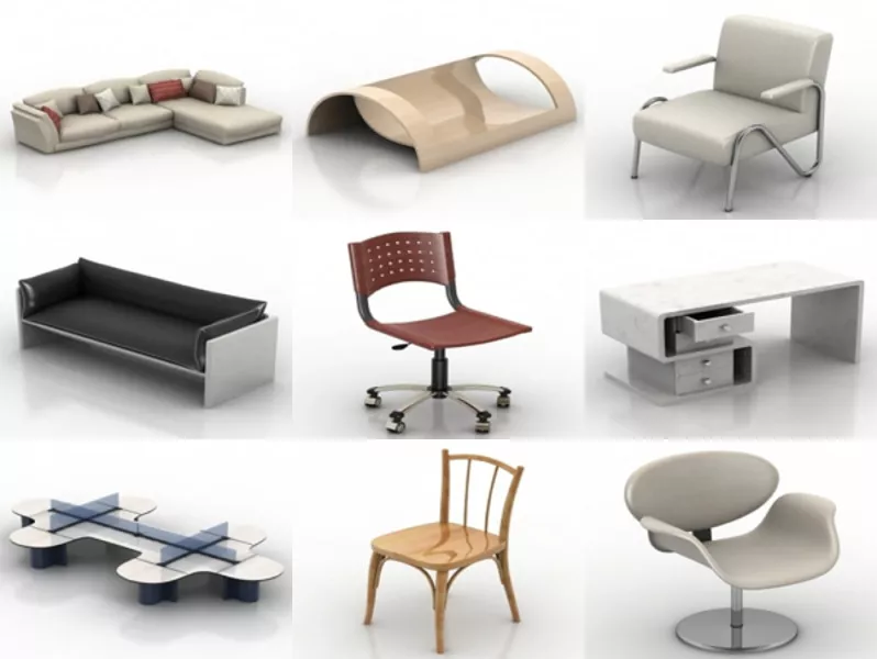 Top 10 Chair Sofa Table 3D Models Resources Latest 2022