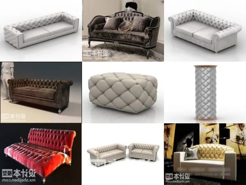 Top 10 Chesterfield 3D Models Resources Most Recent 2022