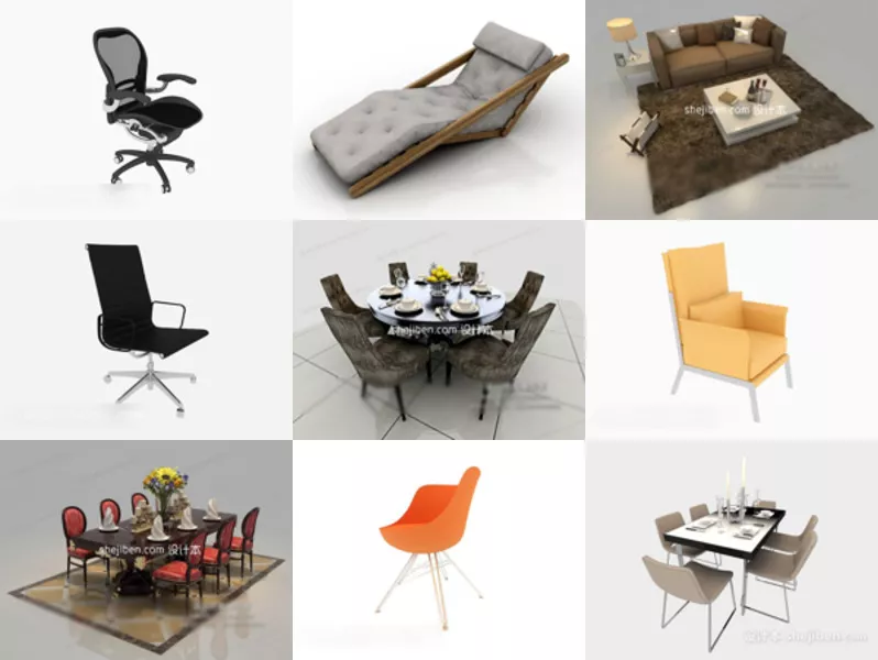 Top 10 Comfortable 3D Models for Free Latest 2022