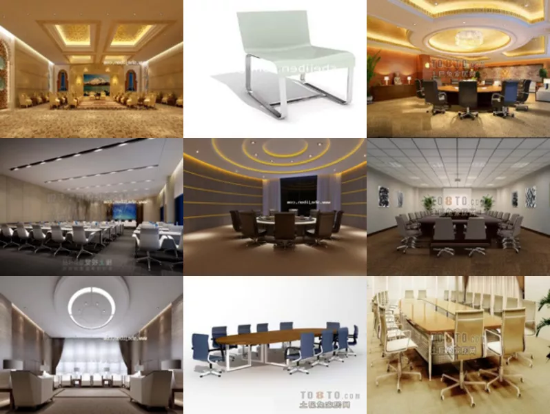 Top 10 Free 3D Conference Models Stuff Newest 2022