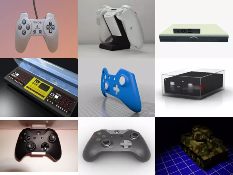 Top 10 Controller 3D Models Latest 2022