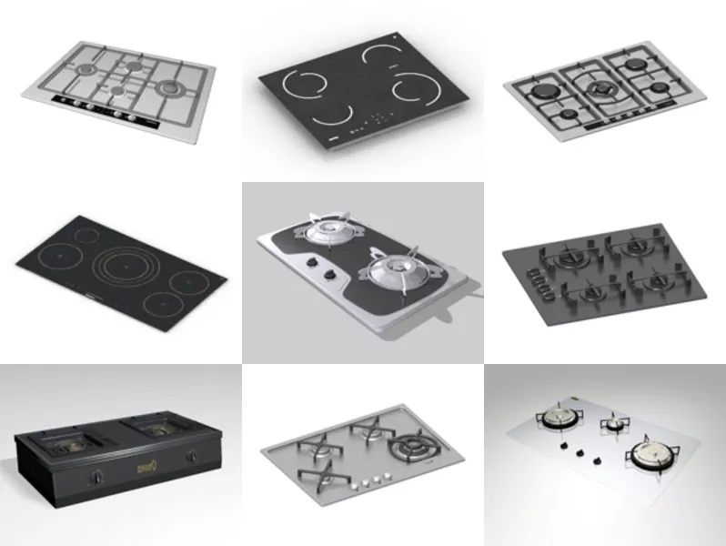 Top 10 Cooktop 3D Models for Rendering Newest 2022