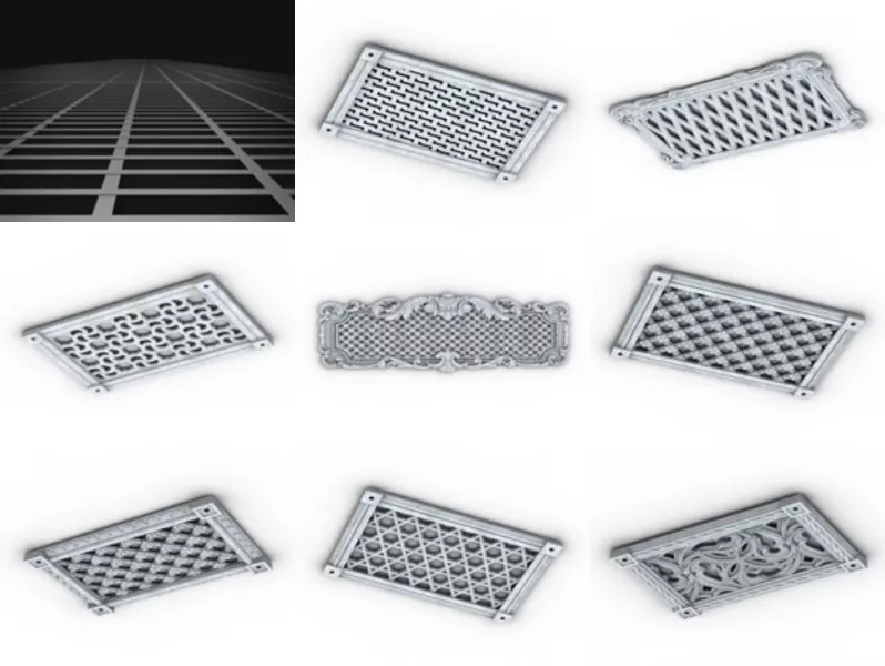 Top 10 Grate 3D Models Most Recent 2022