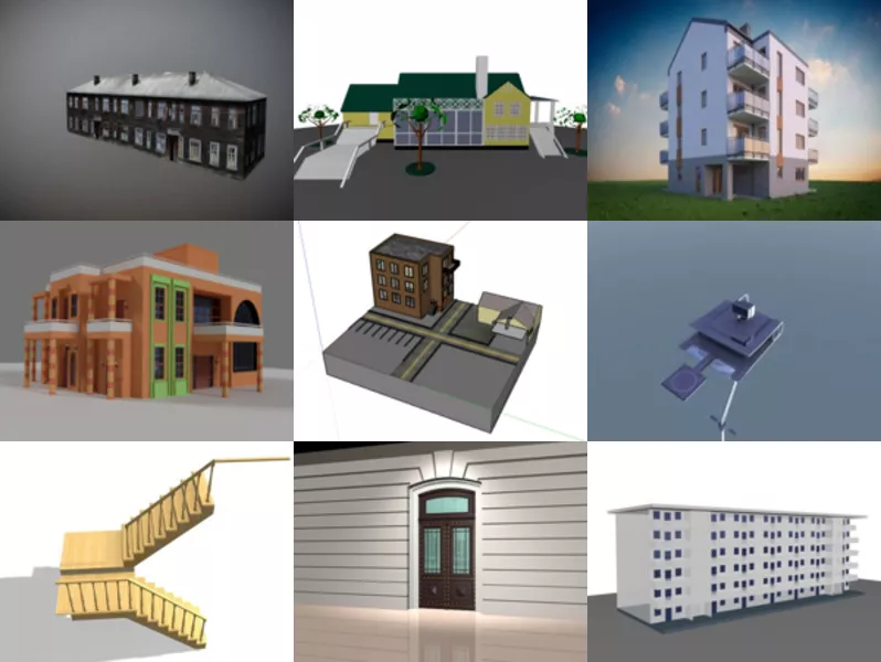 Top 10 Housing 3D Models Most Recent 2022