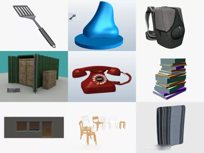 Top 10 Items 3D Models Stuff Most Recent 2022