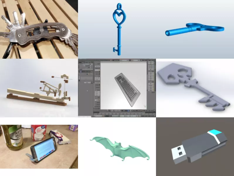 Top 10 Key 3D Models Stuff Newest 2022