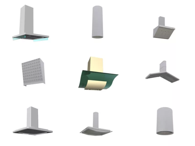 Top 10 Kitchen Ventilation 3D Models Newest 2022