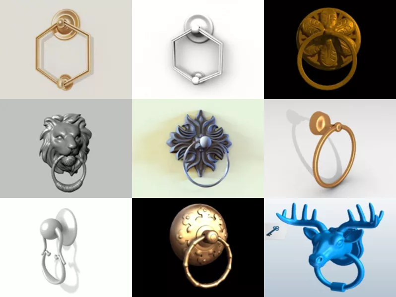 Top 10 Knocker 3D Models Latest 2022