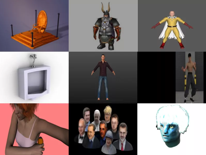 Top 10 Free 3D Male Models Stuff Latest 2022