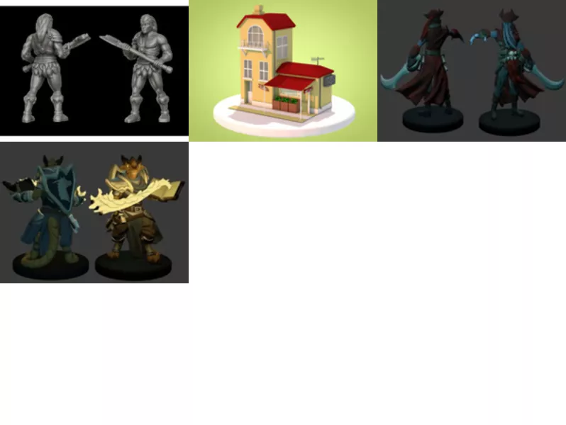 Top 10 Miniature 3D Models Newest 2022