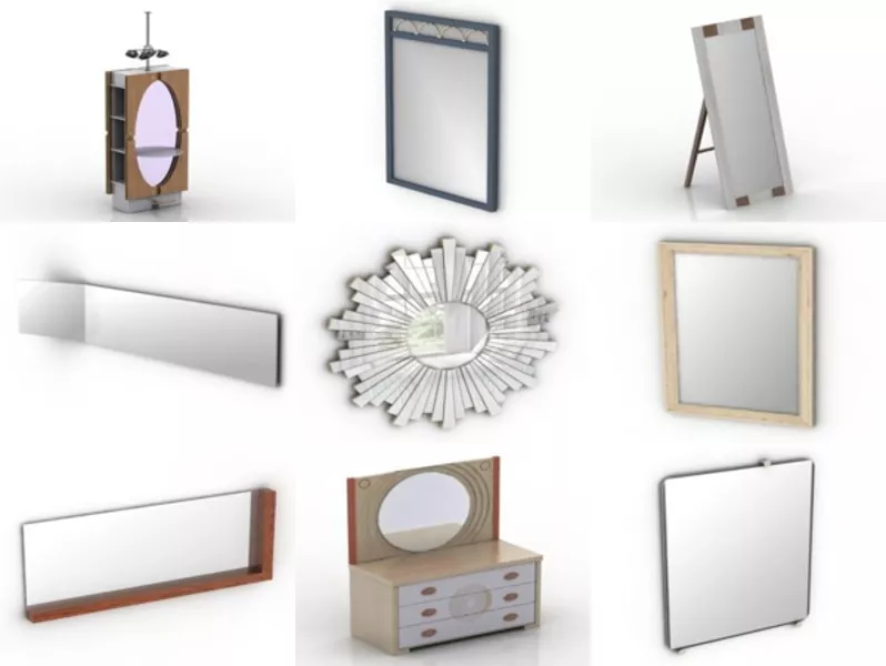 Top 10 Free 3D Mirror Models Most Recent 2022