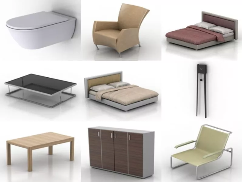 Top 10 Free 3D Modern Models Newest 2022