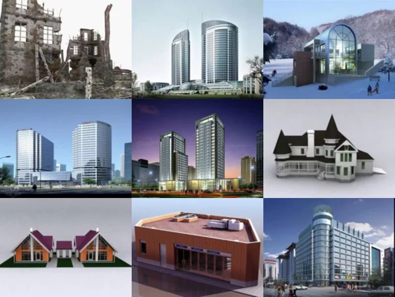 Top 10 Modern Architecture 3D Models for Rendering Newest 2022