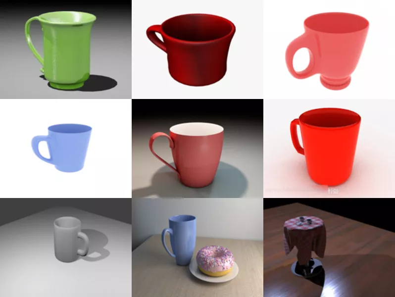 Top 10 Mug 3D Models Latest 2022
