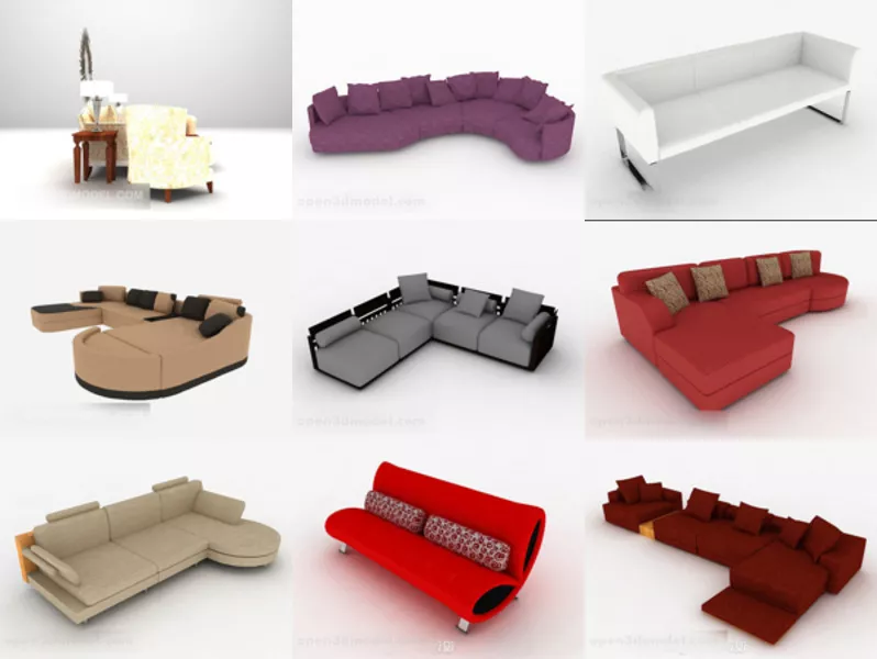 Top 10 Multi Seater 3D Models Latest 2022