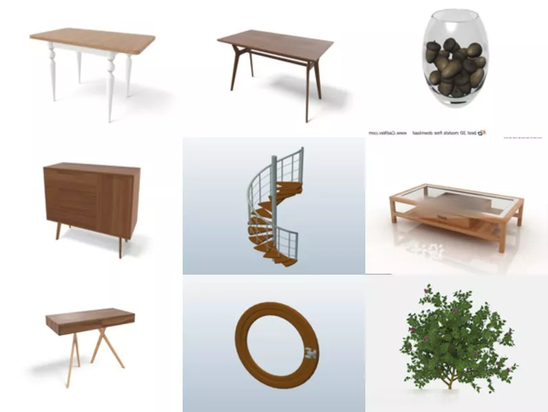 Top 10 Oak 3D Models Newest 2022