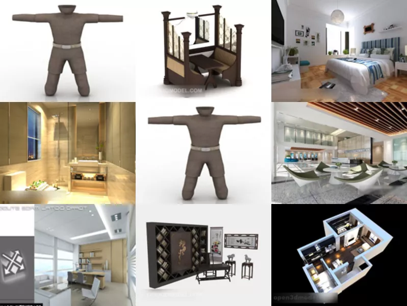 Top 10 Overall 3D Models Stuff Newest 2022