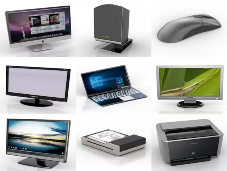 Top 10 Pc Equipment 3D Models for Design Latest 2022