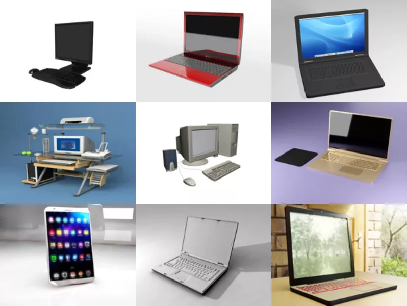 Top 10 Personal Computer 3D Models Stuff Latest 2022