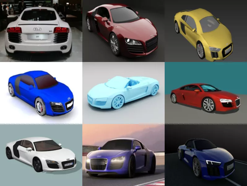 Top 10 R8 3D Models Resources Most Recent 2022