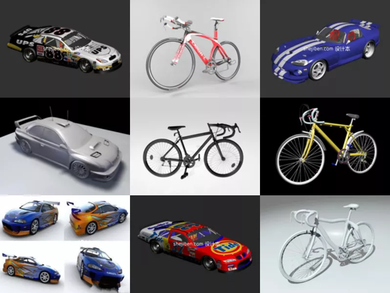 Top 10 Free 3D Racing Models Newest 2022