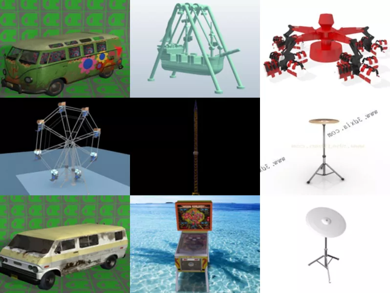 Top 10 Ride 3D Models Stuff Latest 2022