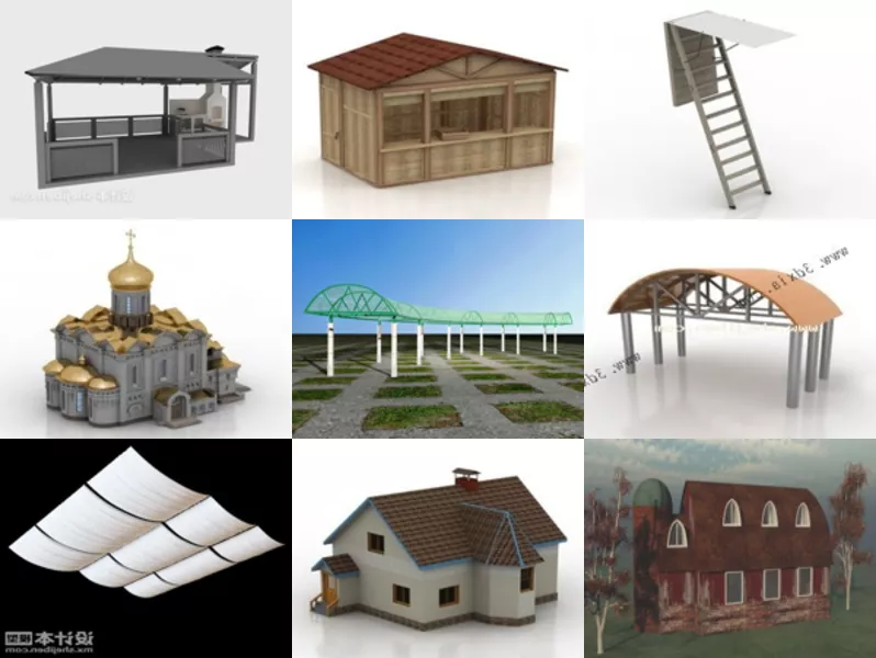 Top 10 Roof 3D Models Most Recent 2022