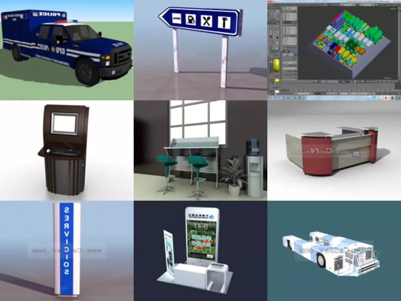 Top 10 Service 3D Models Resources Most Recent 2022