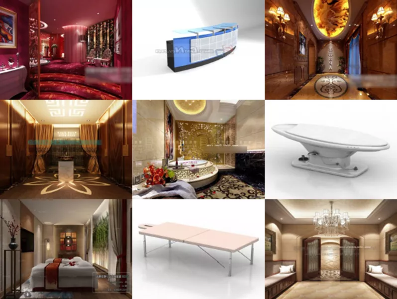 Top 10 Spa 3D Models Newest 2022