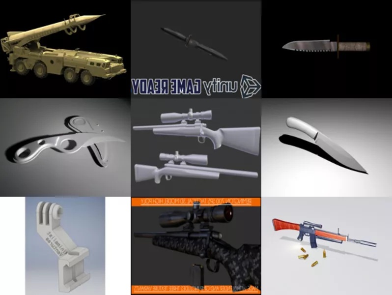 Top 10 Tactical 3D Models for Free Newest 2022