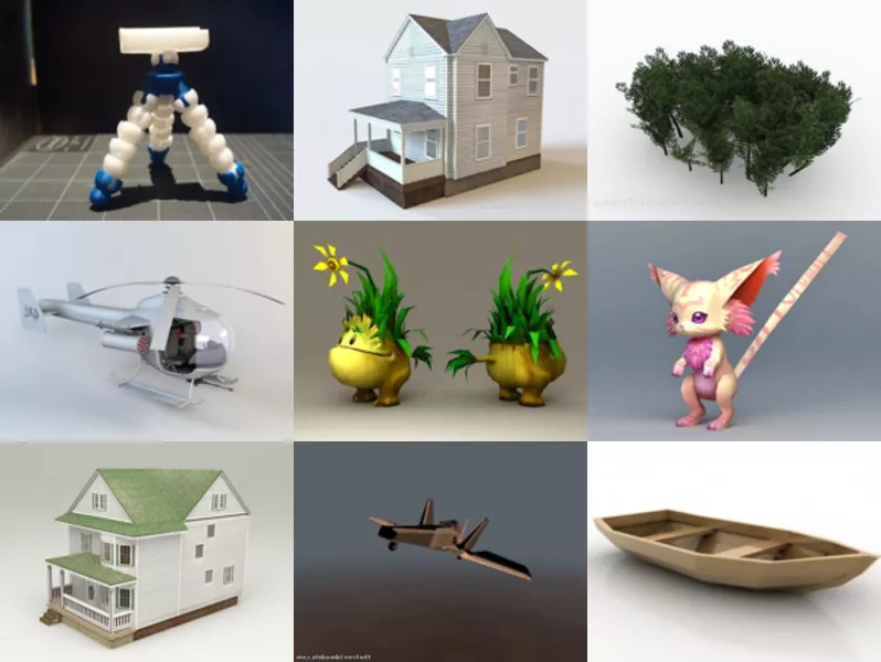 Top 10 Tiny 3D Models for Free Most Recent 2022