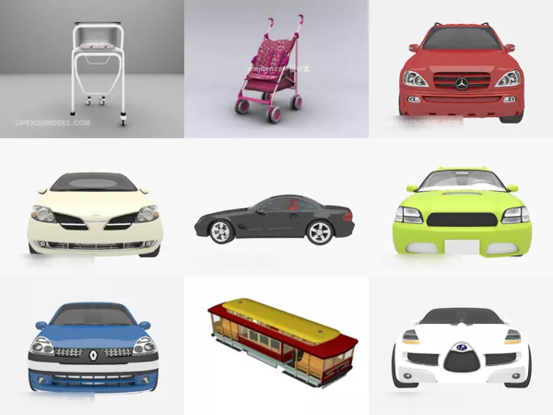 Top 10 Trolley 3D Models Most Recent 2022