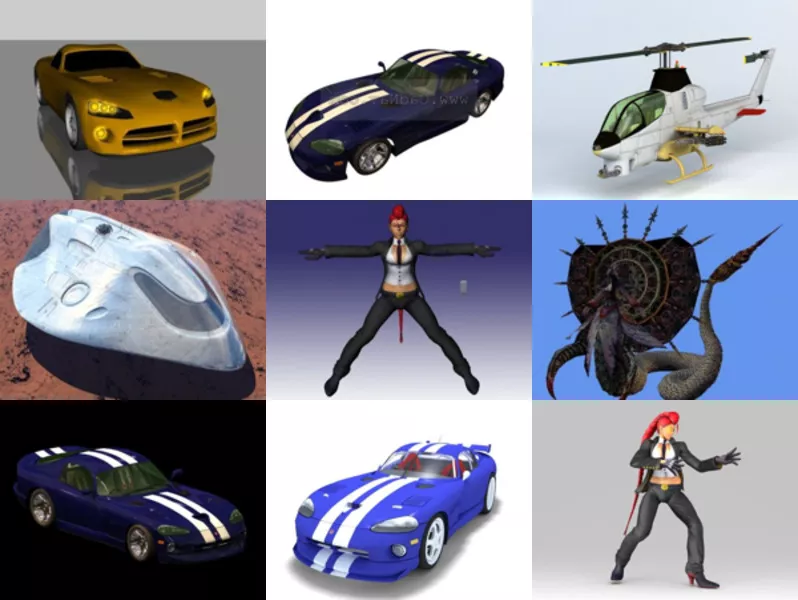 Top 10 Viper 3D Models Resources Most Recent 2022