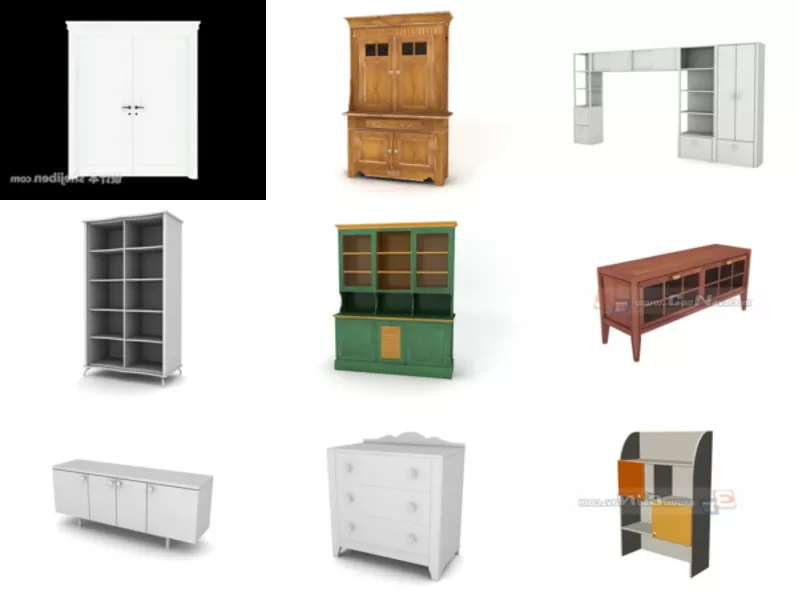 Top 10 Wall Cabinet 3D Models Resources Most Recent 2022