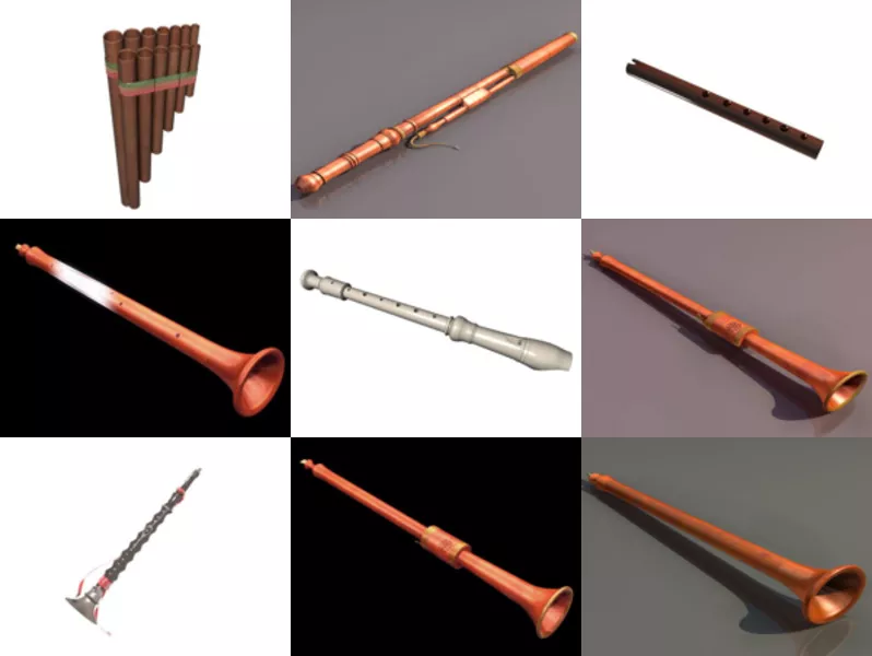 Top 10 Woodwind 3D Models Stuff Newest 2022