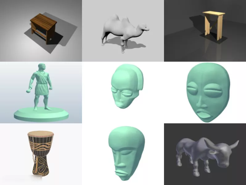 Top 11 African 3D Models Latest 2022