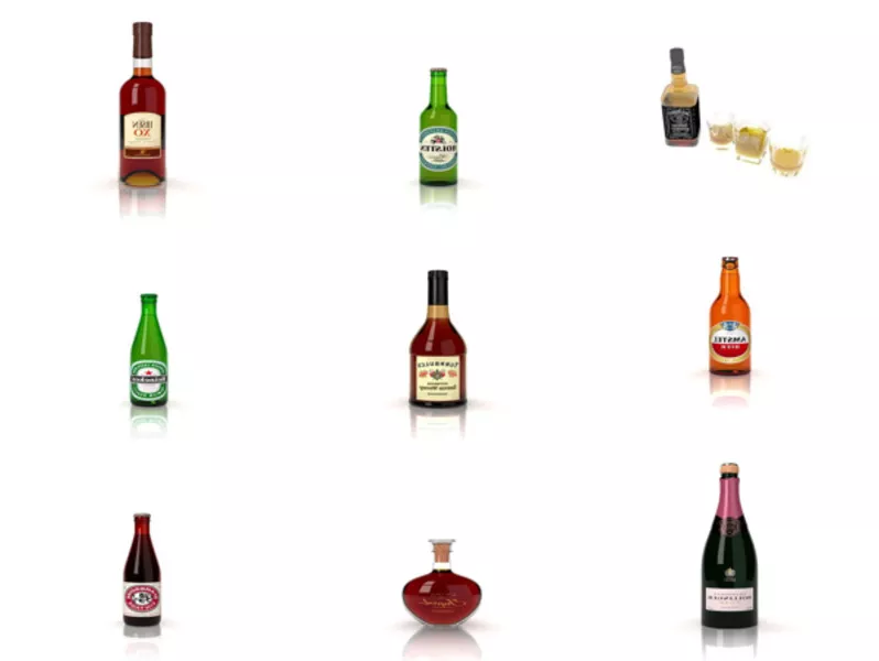 Top 11 Alcoholic 3D Models Resources Latest 2022