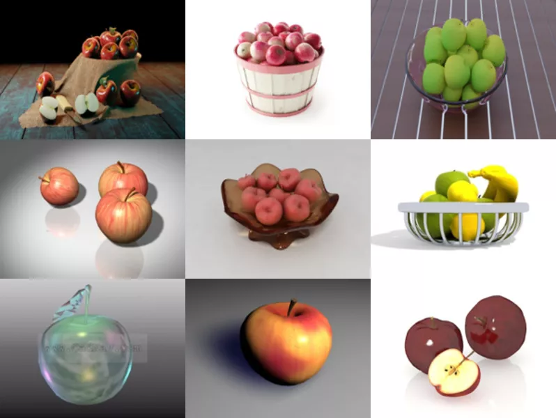 Top 11 Apples 3D Models for Rendering Latest 2022