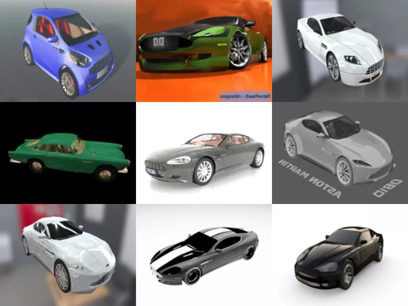 Top 11 Aston 3D Models for Design Newest 2022