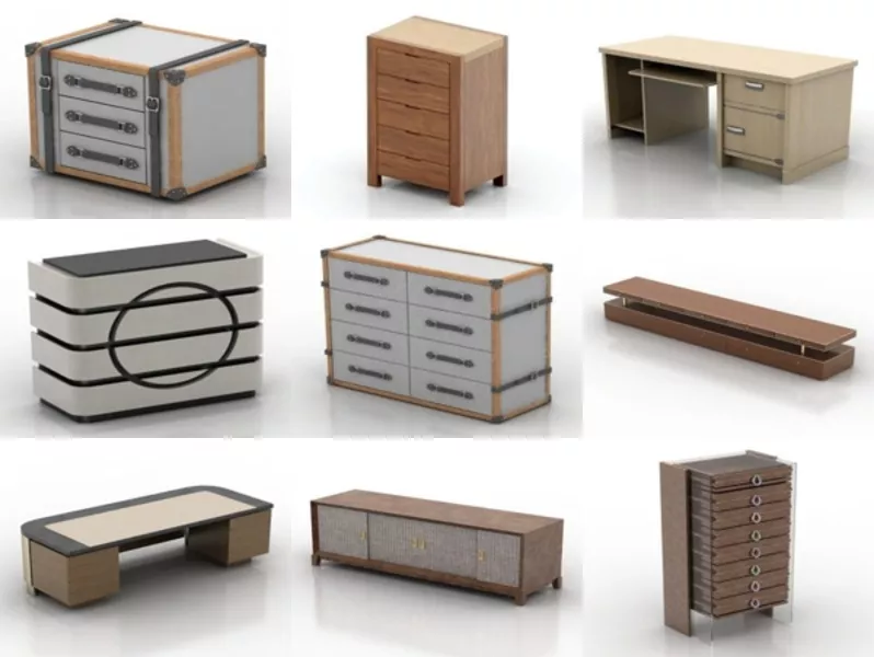 Top 11 Free 3D Bureau Models Most Recent 2022