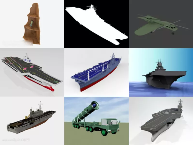 Top 11 Carrier 3D Models Newest 2022