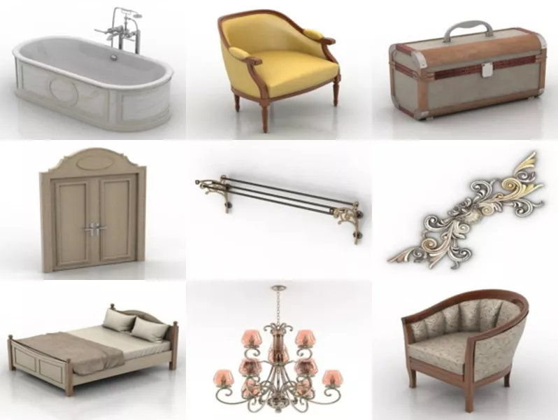 Top 11 Free 3D Classic Models for Design Newest 2022