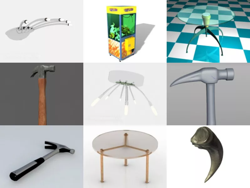 Top 11 Claw 3D Models Newest 2022