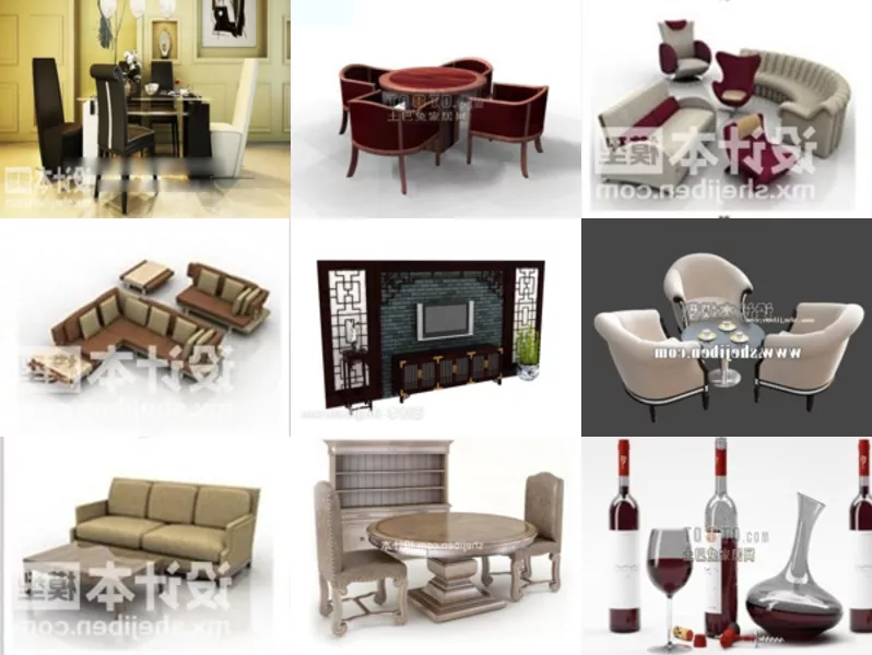 Top 11 Free 3D Combination Models Latest 2022