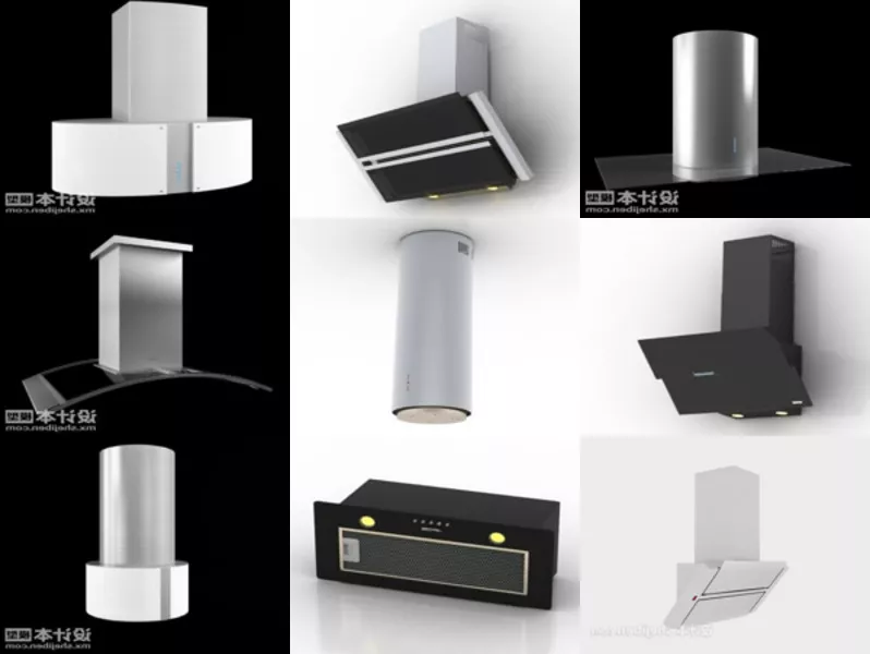 Top 11 Cooker Hood 3D Models Newest 2022