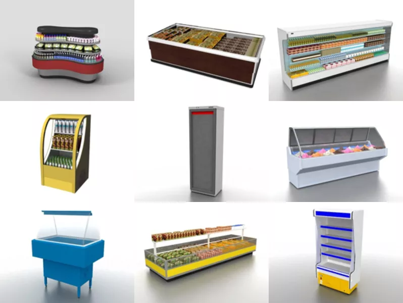 Top 11 Display Fridge 3D Models Stuff Latest 2022
