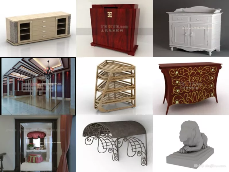 Top 11 Free 3D Entrance Models Stuff Most Recent 2022
