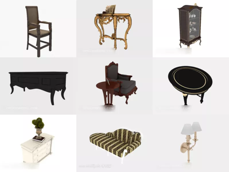Top 11 European Style 3D Models Most Recent 2022